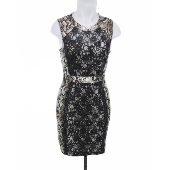 NIKIBIKI Snake Print Lined Dress (S) - Picture 1 of 3